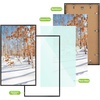 image:imageGolden State Art 11x14 Picture Frame 3 Pack  Aluminum Frames with 8x10 Removable Mats amp Real Glass Display 11x14 Posters or 8x10 Photos  Gold Gallery Wall Frames for Home Office DecorBlack