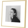 image:imageGolden State Art 12x12 Aluminum Picture Frame 4 Pack Metal Frames with Removable Mat for 8x8 Photos Artwork Prints Wall Mountable Blue Gold Green Red