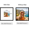image:imageGolden State Art 12x12 Gold Aluminum Frames with Mat for 8x8 Photos  Premium Metal Frames with Real Glass Cover Perfect for Elegant Gallery Walls in Your Home or Office Decor 12PackBlack