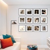 image:imageGolden State Art 12x12 Gold Aluminum Frames with Mat for 8x8 Photos  Premium Metal Frames with Real Glass Cover Perfect for Elegant Gallery Walls in Your Home or Office Decor 12PackBlack