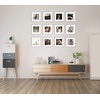image:imageGolden State Art 12x12 Gold Aluminum Frames with Mat for 8x8 Photos  Premium Metal Frames with Real Glass Cover Perfect for Elegant Gallery Walls in Your Home or Office Decor 12PackSilver