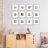 image:imageGolden State Art 12x12 Gold Aluminum Frames with Mat for 8x8 Photos  Premium Metal Frames with Real Glass Cover Perfect for Elegant Gallery Walls in Your Home or Office Decor 12PackSilver