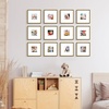 image:imageGolden State Art 12x12 Gold Aluminum Frames with Mat for 8x8 Photos  Premium Metal Frames with Real Glass Cover Perfect for Elegant Gallery Walls in Your Home or Office Decor 12PackBronze