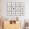 image:imageGolden State Art 12x12 Gold Aluminum Frames with Mat for 8x8 Photos  Premium Metal Frames with Real Glass Cover Perfect for Elegant Gallery Walls in Your Home or Office Decor 12PackBlack