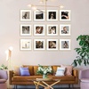 image:imageGolden State Art 12x12 Gold Aluminum Frames with Mat for 8x8 Photos  Premium Metal Frames with Real Glass Cover Perfect for Elegant Gallery Walls in Your Home or Office Decor 12PackGold