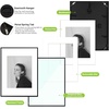 image:imageGolden State Art 12x16 Aluminum Picture Frame 3 Pack Metal Frames with Removable Mat for 85x11 Photos Artwork Prints Wall Mountable Black Bronze Gold