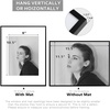 image:imageGolden State Art 12x16 Aluminum Picture Frame 3 Pack Metal Frames with Removable Mat for 85x11 Photos Artwork Prints Wall Mountable Black Bronze Gold