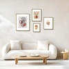 image:imageGolden State Art 16x20 11x14 8x10 Aluminum Picture Frames 3Piece Set  Real Glass with Mats  Wall Mountable Antique Bronze Gallery Frames