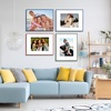 image:imageGolden State Art 16x20 Aluminum Picture Frame 3 Pack Metal Frames with Removable Mat for 11x14 Photos Artwork Prints Wall Mountable Blue Green Red