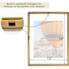image:imageGolden State Art 16x20 Floating Picture Frame Aluminum Tempered Clear Glass Displays Any Size Photo Up to 16 x 20 for Home or Gallery Decoration Rose Gold 3 PackBronze