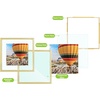 image:imageGolden State Art 16x20 Floating Picture Frame Aluminum Tempered Clear Glass Displays Any Size Photo Up to 16 x 20 for Home or Gallery Decoration Rose Gold 3 PackGold