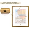 image:imageGolden State Art 16x20 Floating Picture Frame Aluminum Tempered Clear Glass Displays Any Size Photo Up to 16 x 20 for Home or Gallery Decoration Rose Gold 3 PackBronze