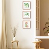 image:imageGolden State Art 16x20 Floating Picture Frame Aluminum Tempered Clear Glass Displays Any Size Photo Up to 16 x 20 for Home or Gallery Decoration Rose Gold 3 PackRose Gold