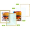 image:imageGolden State Art 16x20 Floating Picture Frame Aluminum Tempered Clear Glass Displays Any Size Photo Up to 16 x 20 for Home or Gallery Decoration Rose Gold 3 PackGold
