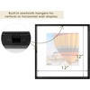 image:imageGolden State Art 16x20 Floating Picture Frame Aluminum Tempered Clear Glass Displays Any Size Photo Up to 16 x 20 for Home or Gallery Decoration Rose Gold 3 PackBlack