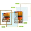 image:imageGolden State Art 16x20 Floating Picture Frame Aluminum Tempered Clear Glass Displays Any Size Photo Up to 16 x 20 for Home or Gallery Decoration Rose Gold 3 PackBronze