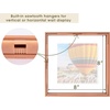 image:imageGolden State Art 16x20 Floating Picture Frame Aluminum Tempered Clear Glass Displays Any Size Photo Up to 16 x 20 for Home or Gallery Decoration Rose Gold 3 PackRose Gold