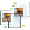 image:imageGolden State Art 16x20 Floating Picture Frame Aluminum Tempered Clear Glass Displays Any Size Photo Up to 16 x 20 for Home or Gallery Decoration Rose Gold 3 PackBlack