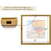 image:imageGolden State Art 16x20 Floating Picture Frame Aluminum Tempered Clear Glass Displays Any Size Photo Up to 16 x 20 for Home or Gallery Decoration Rose Gold 3 PackBronze