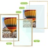 image:imageGolden State Art 16x20 Floating Picture Frame Aluminum Tempered Clear Glass Displays Any Size Photo Up to 16 x 20 for Home or Gallery Decoration Rose Gold 3 PackGold