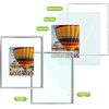 image:imageGolden State Art 16x20 Floating Picture Frame Aluminum Tempered Clear Glass Displays Any Size Photo Up to 16 x 20 for Home or Gallery Decoration Rose Gold 3 PackSilver
