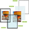 image:imageGolden State Art 16x20 Floating Picture Frame Aluminum Tempered Clear Glass Displays Any Size Photo Up to 16 x 20 for Home or Gallery Decoration Rose Gold 3 PackBlack
