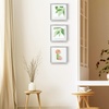 image:imageGolden State Art 16x20 Floating Picture Frame Aluminum Tempered Clear Glass Displays Any Size Photo Up to 16 x 20 for Home or Gallery Decoration Rose Gold 3 PackSilver