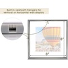 image:imageGolden State Art 16x20 Floating Picture Frame Aluminum Tempered Clear Glass Displays Any Size Photo Up to 16 x 20 for Home or Gallery Decoration Rose Gold 3 PackSilver