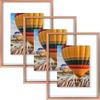 image:imageGolden State Art 16x20 Floating Picture Frame Aluminum Tempered Clear Glass Displays Any Size Photo Up to 16 x 20 for Home or Gallery Decoration Rose Gold 3 PackRose Gold