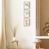 image:imageGolden State Art 16x20 Floating Picture Frame Aluminum Tempered Clear Glass Displays Any Size Photo Up to 16 x 20 for Home or Gallery Decoration Rose Gold 3 PackRose Gold
