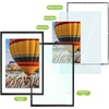 image:imageGolden State Art 16x20 Floating Picture Frame Aluminum Tempered Clear Glass Displays Any Size Photo Up to 16 x 20 for Home or Gallery Decoration Rose Gold 3 PackBlack