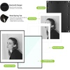 image:imageGolden State Art 18x24 16x20 11x14 Aluminum Picture Frames 3Piece Set  Real Glass with Mats  Wall Mountable Matte Black Gallery Frames