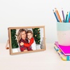 image:imageGolden State Art 2 Pack 5x7 Inch Metal Picture Frames Floating Display for 4x6 3x5 Photos with Real Glass and PullOut Easel Stand for Tabletop Display Vertical  Rose GoldRose Gold