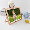 image:imageGolden State Art 2 Pack 5x7 Inch Metal Picture Frames Floating Display for 4x6 3x5 Photos with Real Glass and PullOut Easel Stand for Tabletop Display Vertical  Rose GoldRose Gold