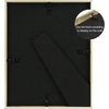 image:imageGolden State Art 2 Pack Gold 5x7 Picture Frame  2 Pack 8x10 Picture Frame  ShatterResistant Glass Aluminum Photo Frame for Wall or Tabletop Display