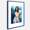image:imageGolden State Art 2Pack 8x10 Aluminum Picture Frames with 5x7 Mat  Pink Metal Photo Frames ShatterResistant Plexiglass Wall Mountable for Home amp Office Decor Horizontal or Vertical DisplayBlue