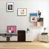 image:imageGolden State Art 2Pack 8x10 Aluminum Picture Frames with 5x7 Mat  Pink Metal Photo Frames ShatterResistant Plexiglass Wall Mountable for Home amp Office Decor Horizontal or Vertical DisplayBlack