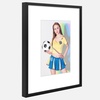 image:imageGolden State Art 2Pack 8x10 Aluminum Picture Frames with 5x7 Mat  Pink Metal Photo Frames ShatterResistant Plexiglass Wall Mountable for Home amp Office Decor Horizontal or Vertical DisplayBlack