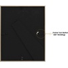 image:imageGolden State Art 4x6 Aluminum Collage Frame Displays 6x4 Pictures With 2 Openings Mat or One 8x10 Photo Real Glass PortraitLandscape WallTabletop Display Gold 1 PackGold