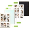 image:imageGolden State Art 4x6 Aluminum Collage Frame Displays 6x4 Pictures With 2 Openings Mat or One 8x10 Photo Real Glass PortraitLandscape WallTabletop Display Gold 1 PackGold