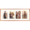 image:imageGolden State Art 4x6 Aluminum Collage Frame Displays 6x4 Pictures With 2 Openings Mat or One 8x10 Photo Real Glass PortraitLandscape WallTabletop Display Gold 1 PackRose Gold
