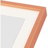 image:imageGolden State Art 4x6 Aluminum Collage Frame Displays 6x4 Pictures With 2 Openings Mat or One 8x10 Photo Real Glass PortraitLandscape WallTabletop Display Gold 1 PackRose Gold