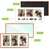 image:imageGolden State Art 4x6 Aluminum Collage Frame Displays 6x4 Pictures With 2 Openings Mat or One 8x10 Photo Real Glass PortraitLandscape WallTabletop Display Gold 1 PackRose Gold