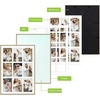 image:imageGolden State Art 4x6 Aluminum Collage Frame Displays 6x4 Pictures With 2 Openings Mat or One 8x10 Photo Real Glass PortraitLandscape WallTabletop Display Gold 1 PackGold