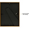 image:imageGolden State Art 4x6 Aluminum Collage Frame Displays 6x4 Pictures With 2 Openings Mat or One 8x10 Photo Real Glass PortraitLandscape WallTabletop Display Gold 1 PackBronze