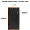 image:imageGolden State Art 4x6 Aluminum Collage Frame Displays 6x4 Pictures With 2 Openings Mat or One 8x10 Photo Real Glass PortraitLandscape WallTabletop Display Gold 1 PackRose Gold