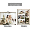 image:imageGolden State Art 4x6 Aluminum Collage Frame Displays 6x4 Pictures With 2 Openings Mat or One 8x10 Photo Real Glass PortraitLandscape WallTabletop Display Gold 1 PackGold