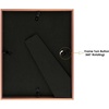 image:imageGolden State Art 4x6 Aluminum Collage Frame Displays 6x4 Pictures With 2 Openings Mat or One 8x10 Photo Real Glass PortraitLandscape WallTabletop Display Gold 1 PackRose Gold