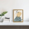 image:imageGolden State Art 4x6 Aluminum Collage Frame Displays 6x4 Pictures With 2 Openings Mat or One 8x10 Photo Real Glass PortraitLandscape WallTabletop Display Gold 1 PackBronze