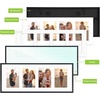 image:imageGolden State Art 4x6 Aluminum Collage Frame Displays 6x4 Pictures With 2 Openings Mat or One 8x10 Photo Real Glass PortraitLandscape WallTabletop Display Gold 1 PackBlack